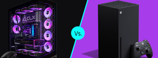 Console vs PC gaming comparison